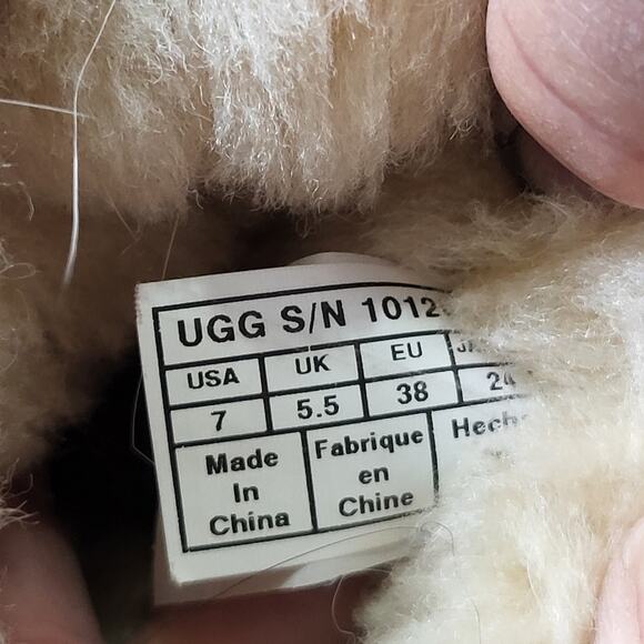 Ugg Remora Women Short Boots Chestnut womens bootie size 7 - Picture 6 of 6